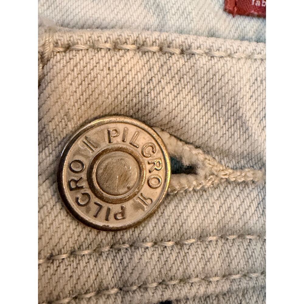 Pilcro Distressed Boyfriend Jeans Women’s Size 27 Light Wash Slim EUC - Picture 10 of 16